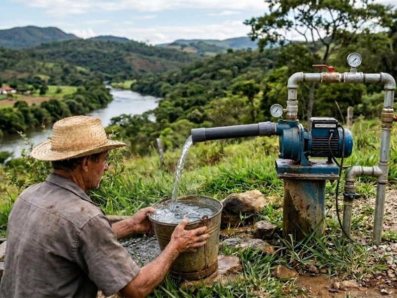 Regularização de Poços Artesianos e Captação de Água